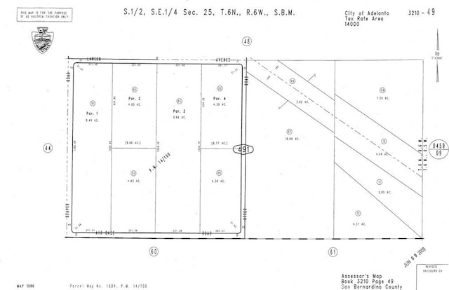 888 Koala Rd, Adelanto CA, 92301 land for sale