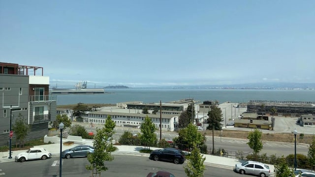 view of water feature