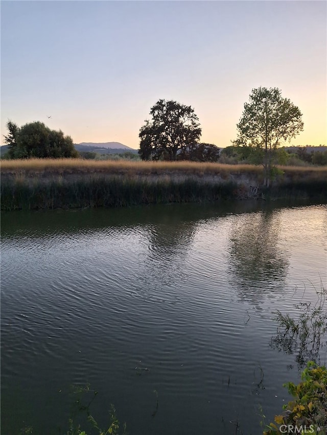 view of water feature