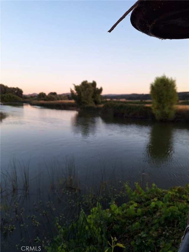 view of water feature