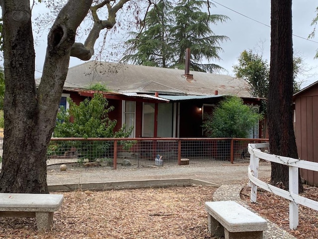 view of rear view of house