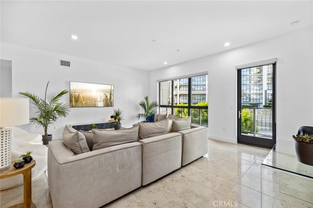 view of living room