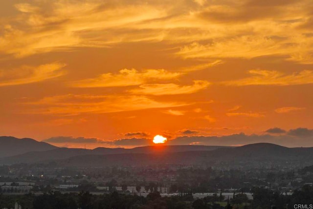 view of mountain view