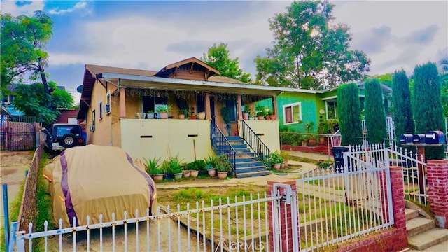 view of bungalow