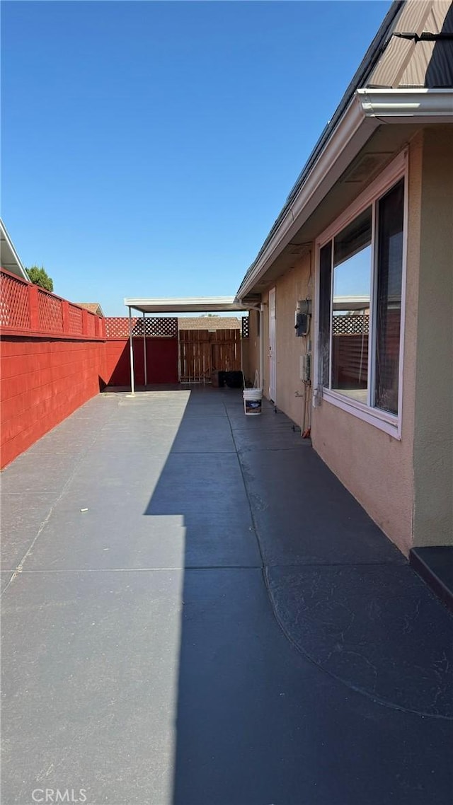 view of patio