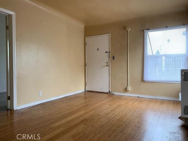 interior space featuring wood-type flooring