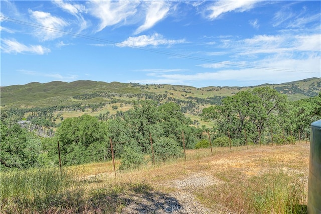 view of mountain feature