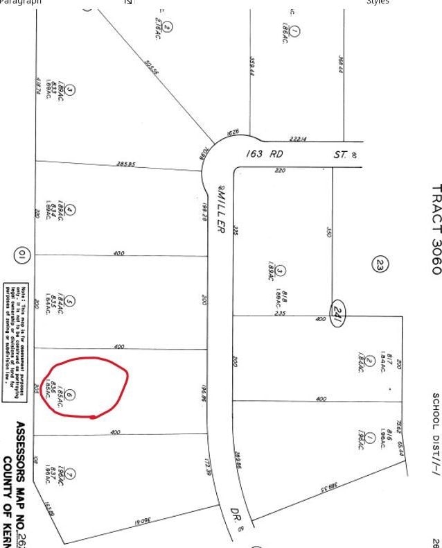 0 Miller Dr, California City CA, 93505 land for sale