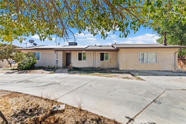 view of ranch-style home