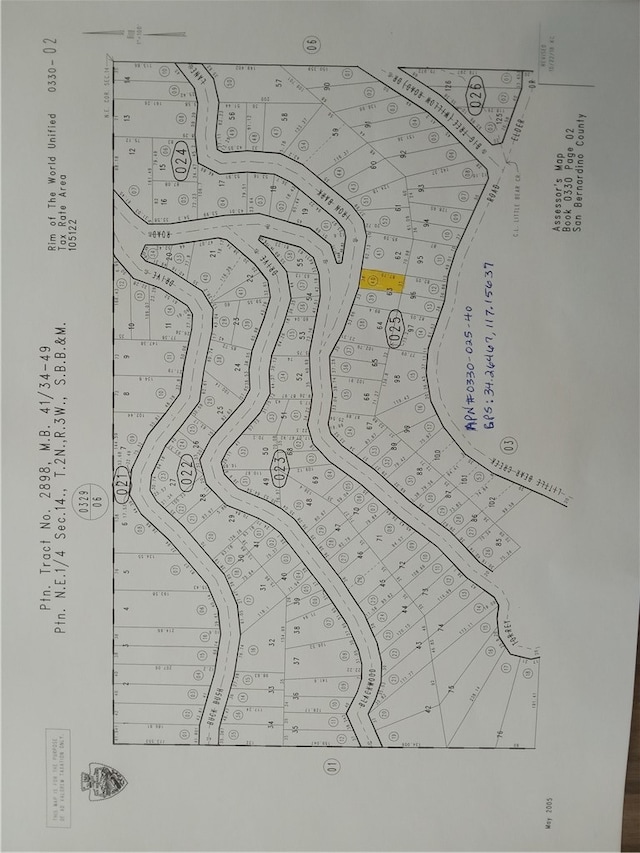 29643 Ironbark Ln, Cedar Glen CA, 92321 land for sale