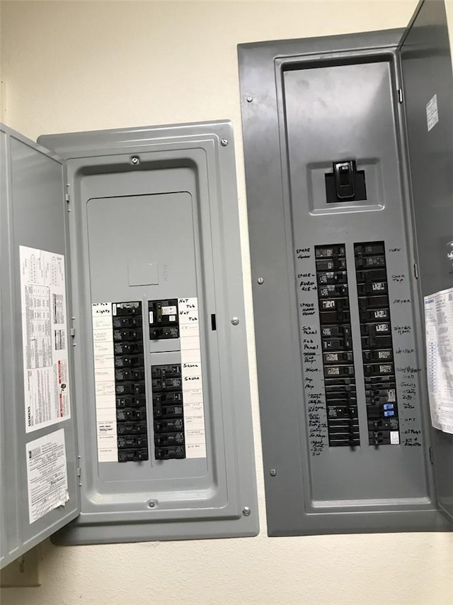 utilities with electric panel