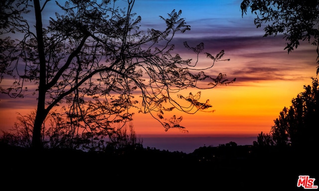 view of nature at dusk