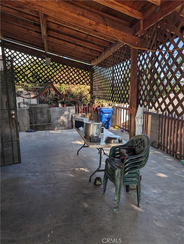 view of patio / terrace