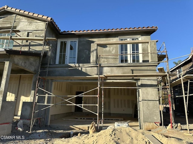 view of rear view of house