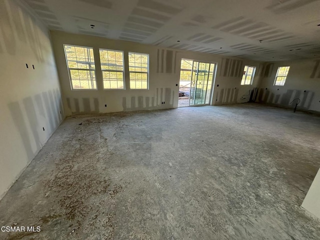 view of empty room