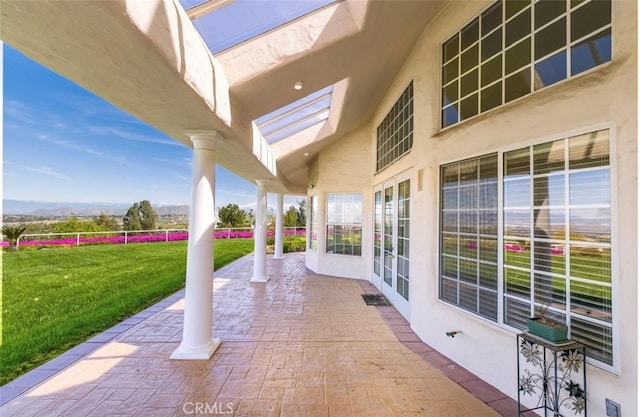 view of patio