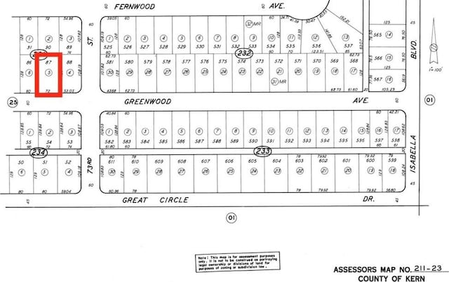 0 Greenwood Ave, California City CA, 93505 land for sale