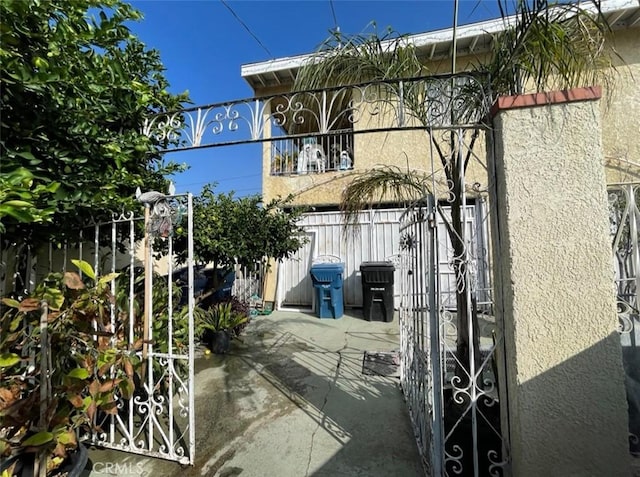 exterior space with a patio area