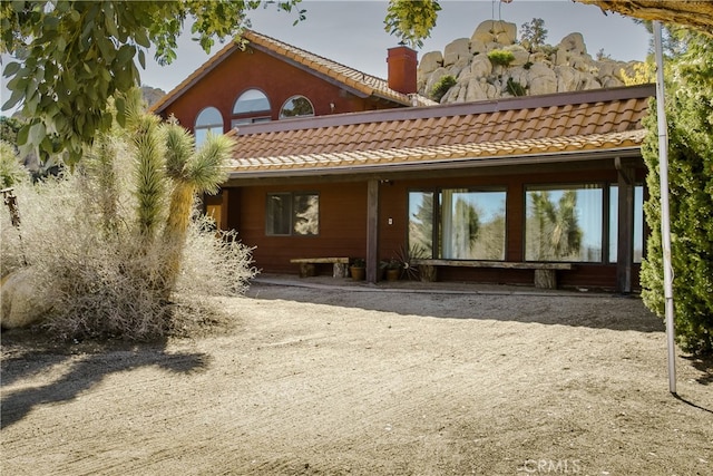 view of rear view of house