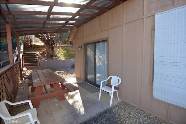 view of patio / terrace