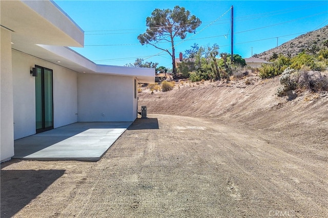 view of yard featuring a patio area