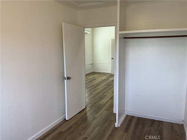 closet featuring a wall unit AC