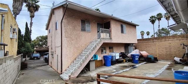 view of rear view of property