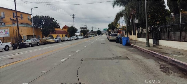 view of street