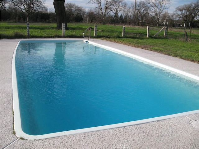 view of pool