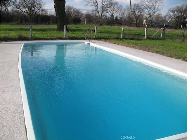 view of pool