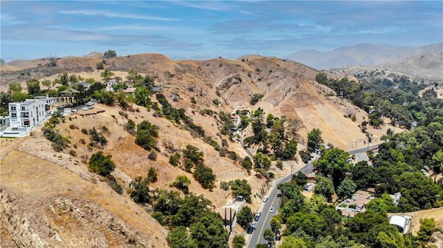 view of mountain feature