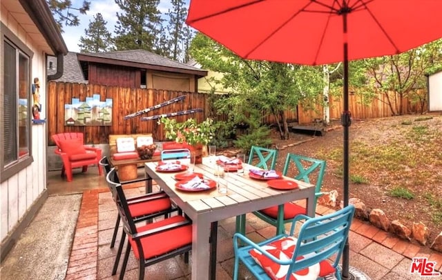 view of patio / terrace