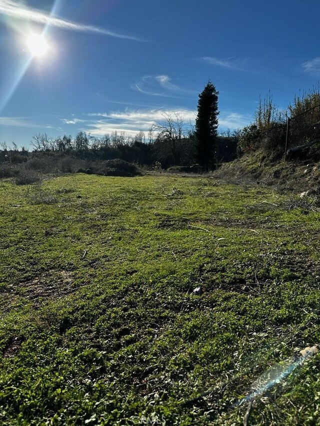 view of nature with a rural view