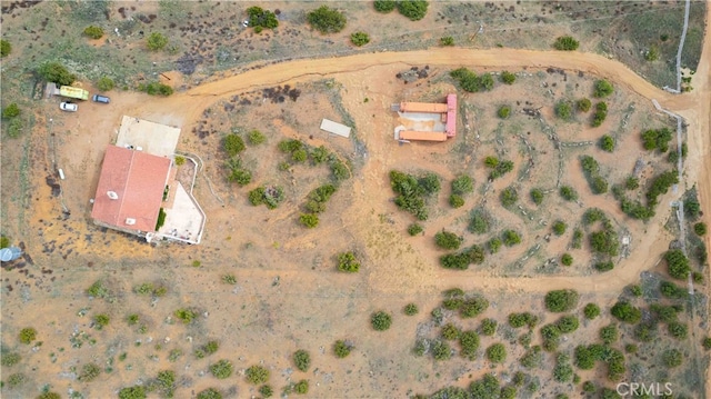 aerial view featuring a rural view