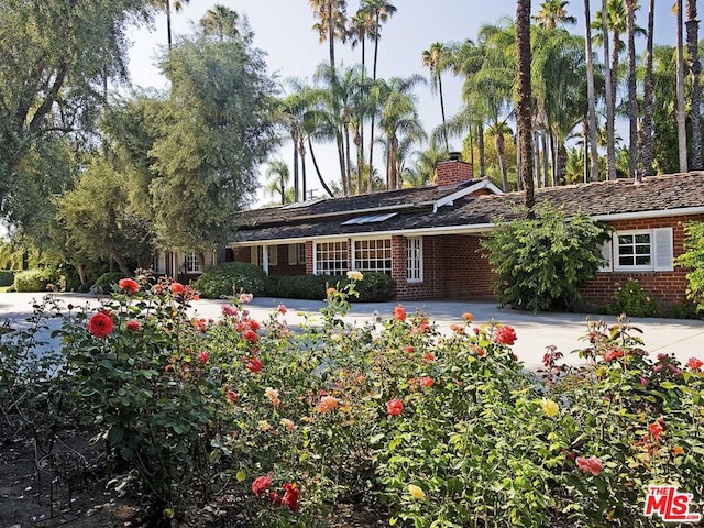 view of ranch-style home