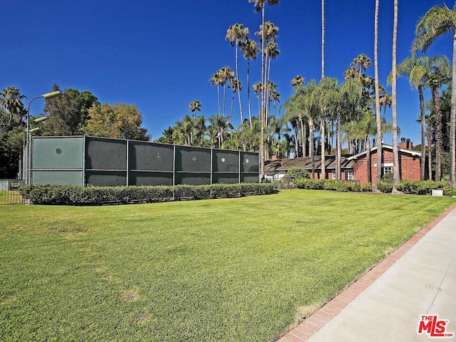 exterior space with a front lawn