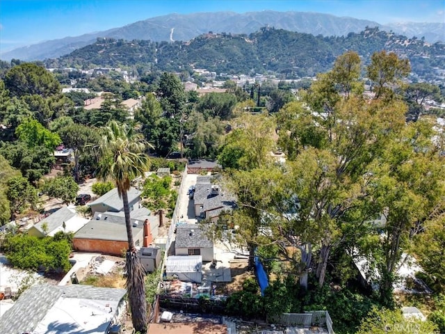 6843 Beckett St, Tujunga, CA 91042 - bird's eye view of a mountainous background