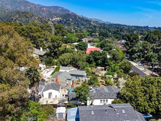 6843 Beckett St, Tujunga, CA 91042 - bird's eye view of a mountain backdrop