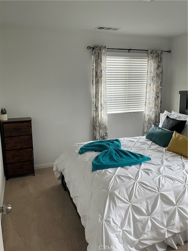 bedroom featuring carpet flooring