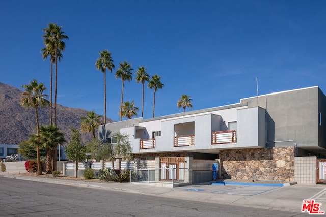 view of property with a mountain view