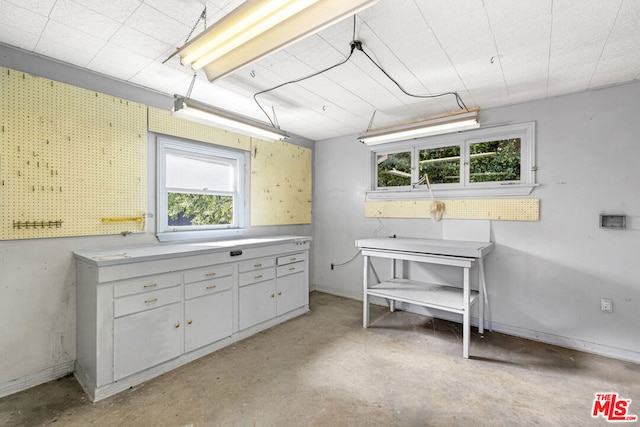 interior space featuring a wealth of natural light