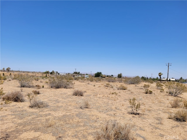 view of nature with a rural view