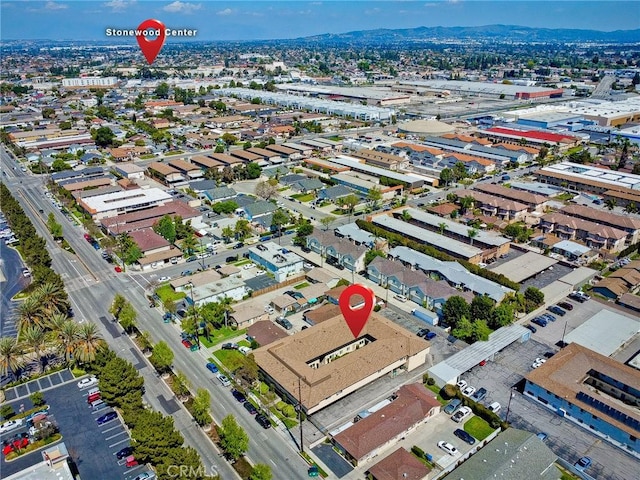 bird's eye view featuring a residential view