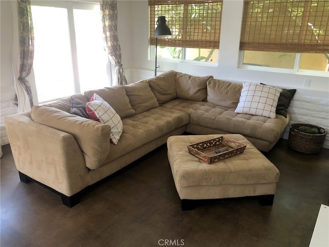 view of living room