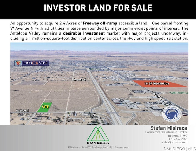 0 W W Ave N, Palmdale CA, 93551 land for sale