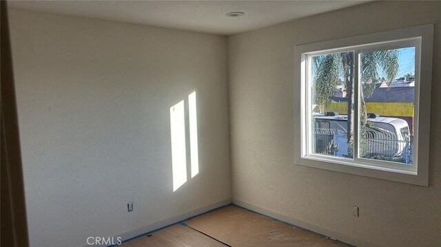 empty room with plenty of natural light