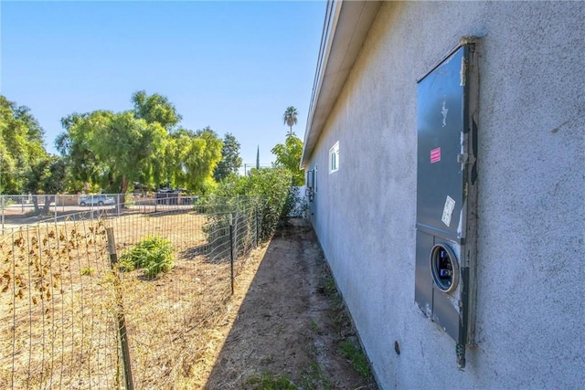 view of side of property