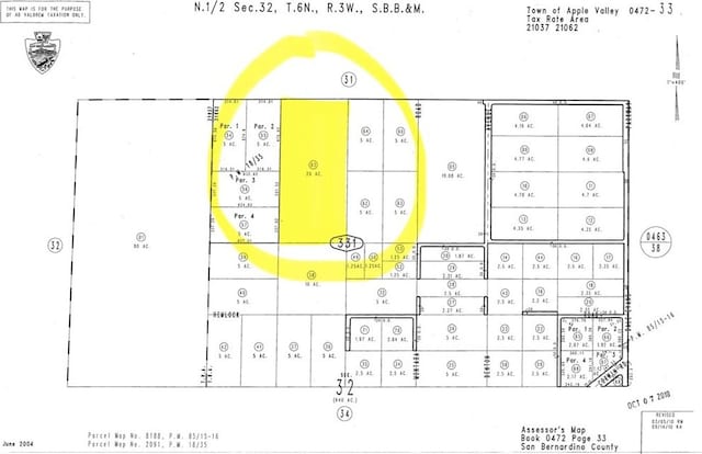 0 Falchion Rd, Apple Valley CA, 92307 land for sale