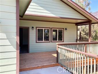 15808 Zurich Way, Pine Mountain Club, CA 93222 - view of wooden deck