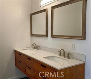 15808 Zurich Way, Pine Mountain Club, CA 93222 - bathroom with double vanity